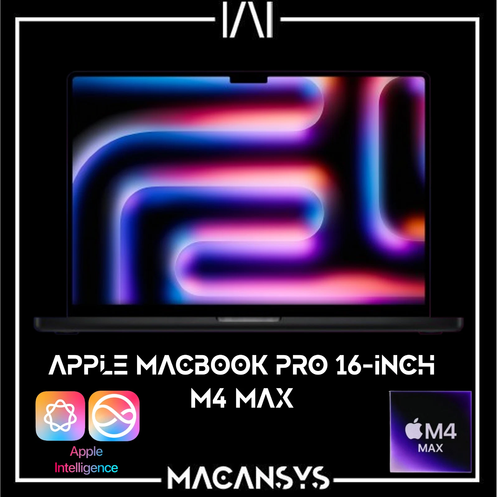 Apple MacBook Pro 16 Inch M4 Max 40C GPU 16C CPU 48 GB 1 TB With Apple Care SPB
