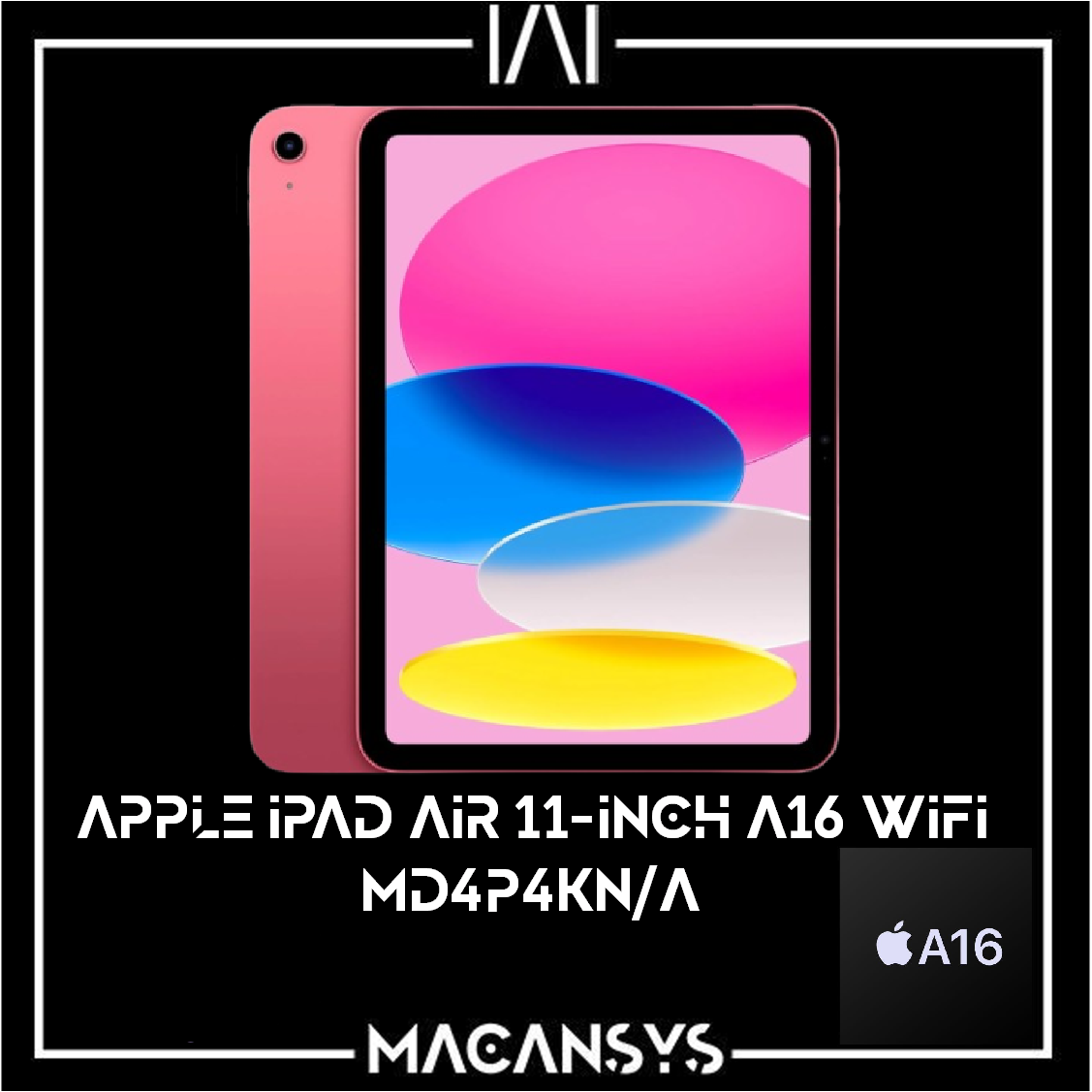 Apple iPad Air 11 Inch A16 Chip 2025 WiFi 6 5C CPU 4C GPU 256 GB MD4P4KNA Pink