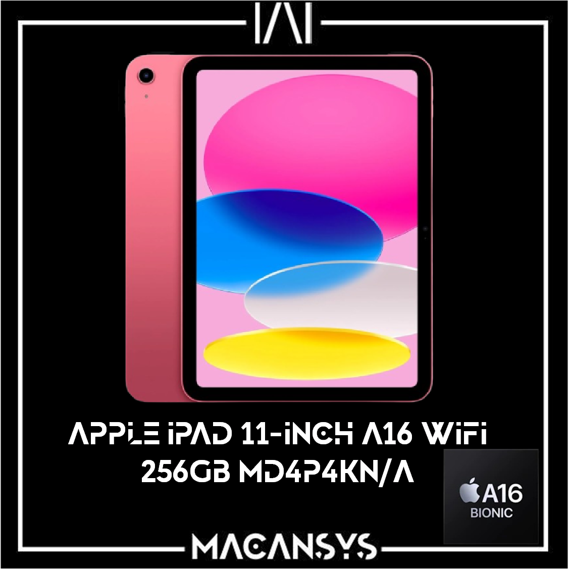 Apple iPad Air 11 Inch A16 Chip 2025 WiFi 6 5C CPU 4C GPU 256 GB MD4P4KNA Pink