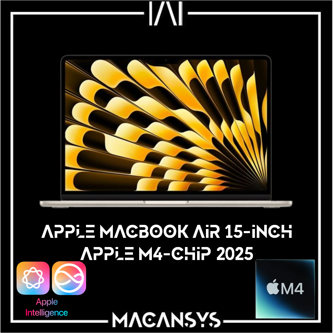 Apple MacBook Air 15 inch 2025 M4 10C CPU 10C GPU 16 GB 256 GB MW1J3BA Starlite