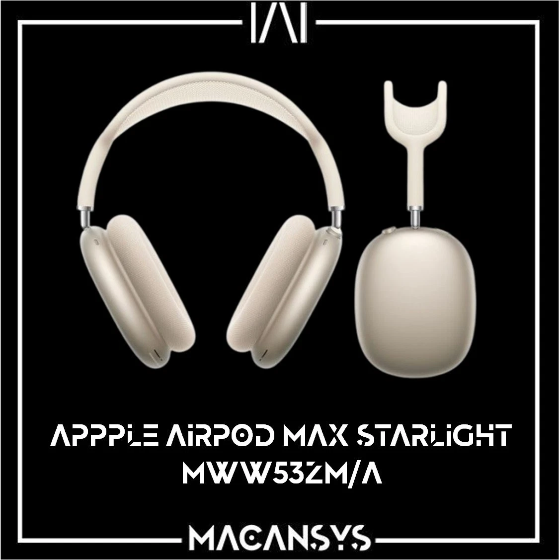 Apple AirPods Max Wireless Bluetooth Noise Cancelling Headphones MWW53ZMA New