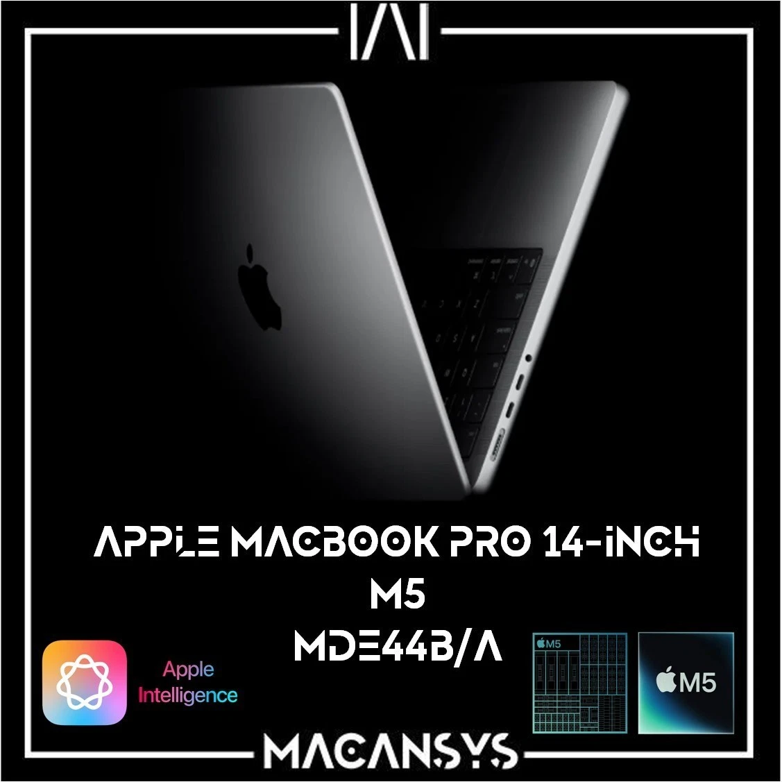 Apple MacBook Pro 14 Inch M5 10 C CPU 10 C GPU 16 GB 1 TB SSD MDE54BA Silver