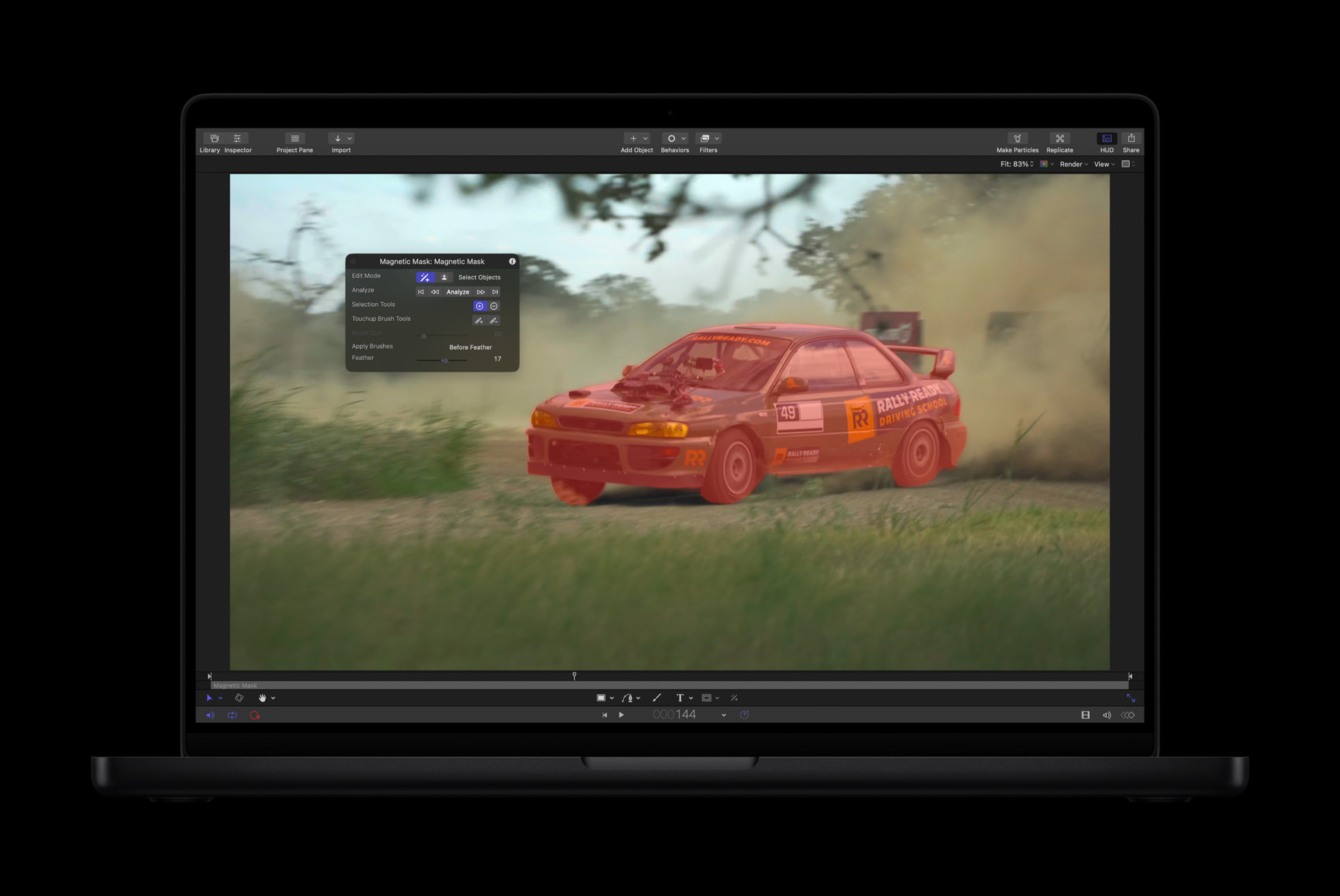 Magnetic Mask in Final Cut Pro