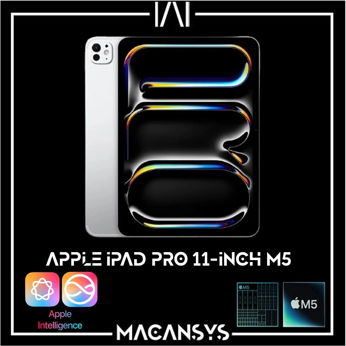Apple iPad Pro 11 Inch 2025 M5 10C CPU 10C GPU 12 GB Ram 512 GB Wi Fi7 MDWN4KNA