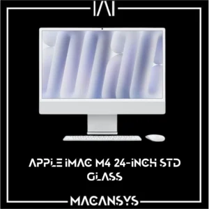 Apple iMac 4.5K 24 Inch M4 10C CPU 10C GPU 24Gb 512 GB Std Glass Silver MCR24BA