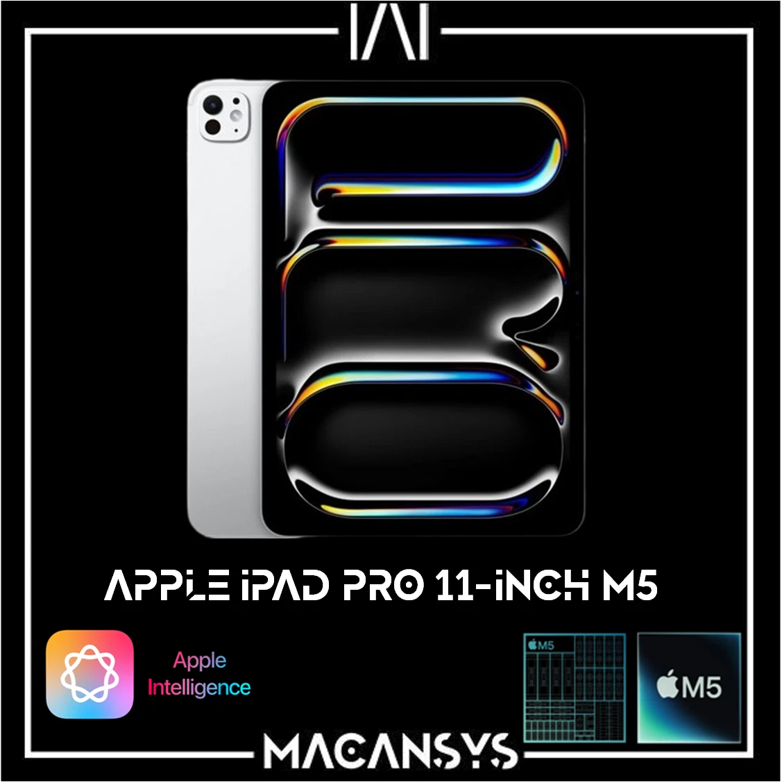 Apple iPad Pro 11 Inch 2025 M5 10C CPU 10C GPU 12 GB Ram 256GB WiFi MDWL4KNA