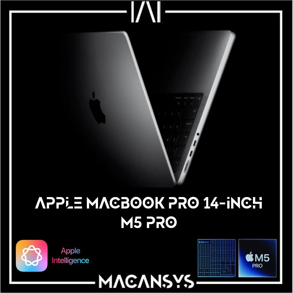 Apple MacBook Pro 14 Inch M5 Pro 16C GPU 15C CPU 24 GB Ram 1 TB SSD MGDN4BA SLV