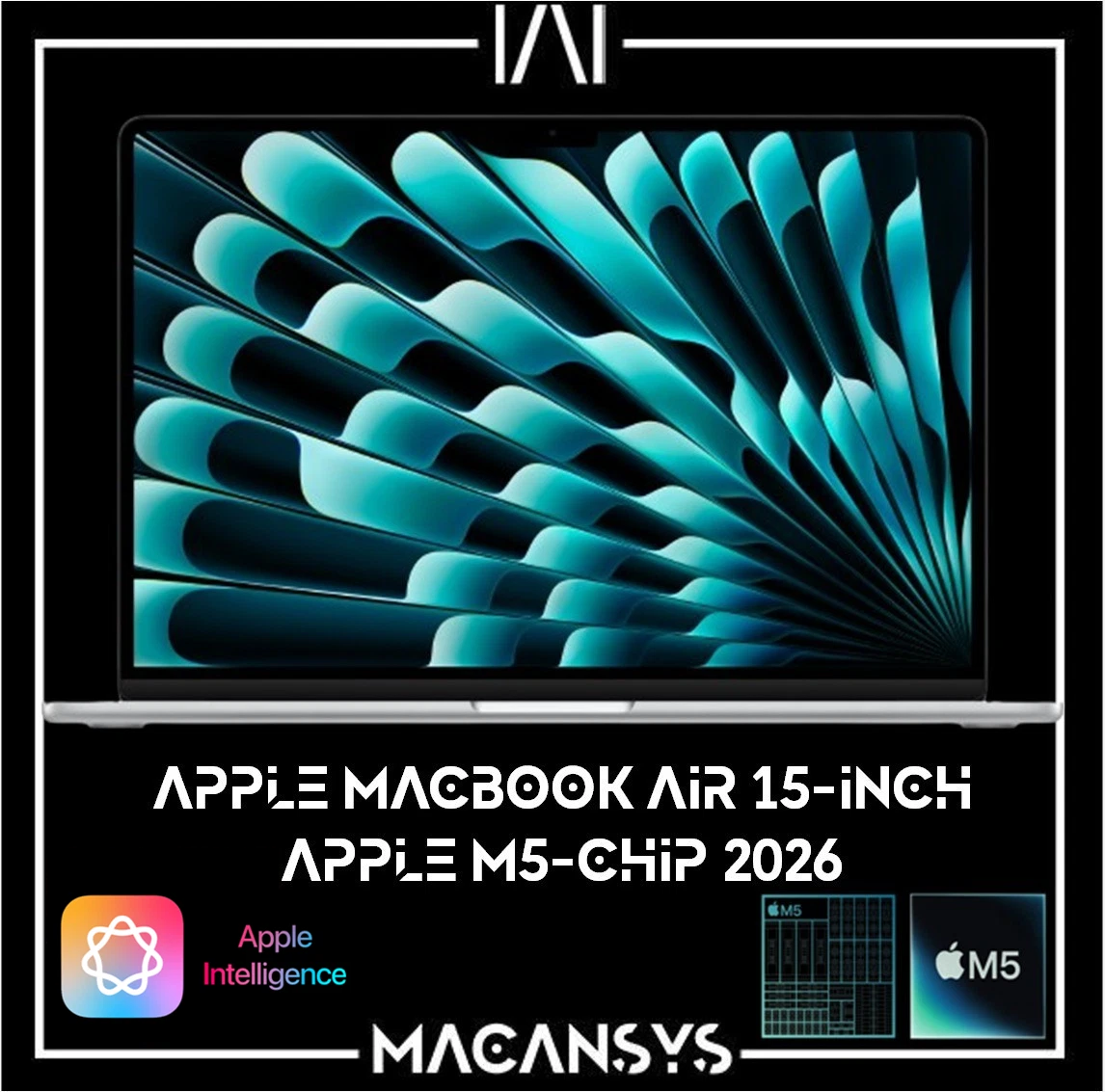 Apple MacBook Air 15 inch 2026 M5 10C CPU 10C GPU 24 GB 1 TB MDVC4BA Silver