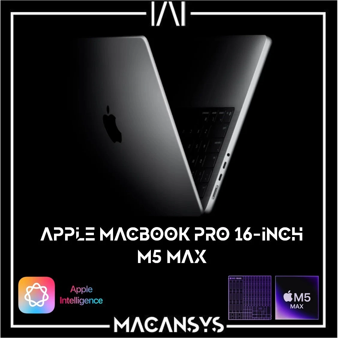 Apple MacBook Pro 16 Inch M5 Max 40C GPU 18C CPU 48 GB Ram 2 TB SSD MGEE4BA SPB