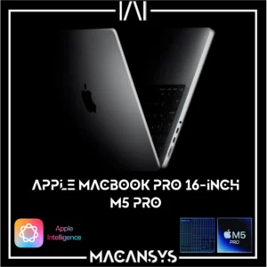 Apple MacBook Pro 16 Inch M5 Pro 20C GPU 18C CPU 24 GB Ram 1 TB SSD MGE44BA SLV