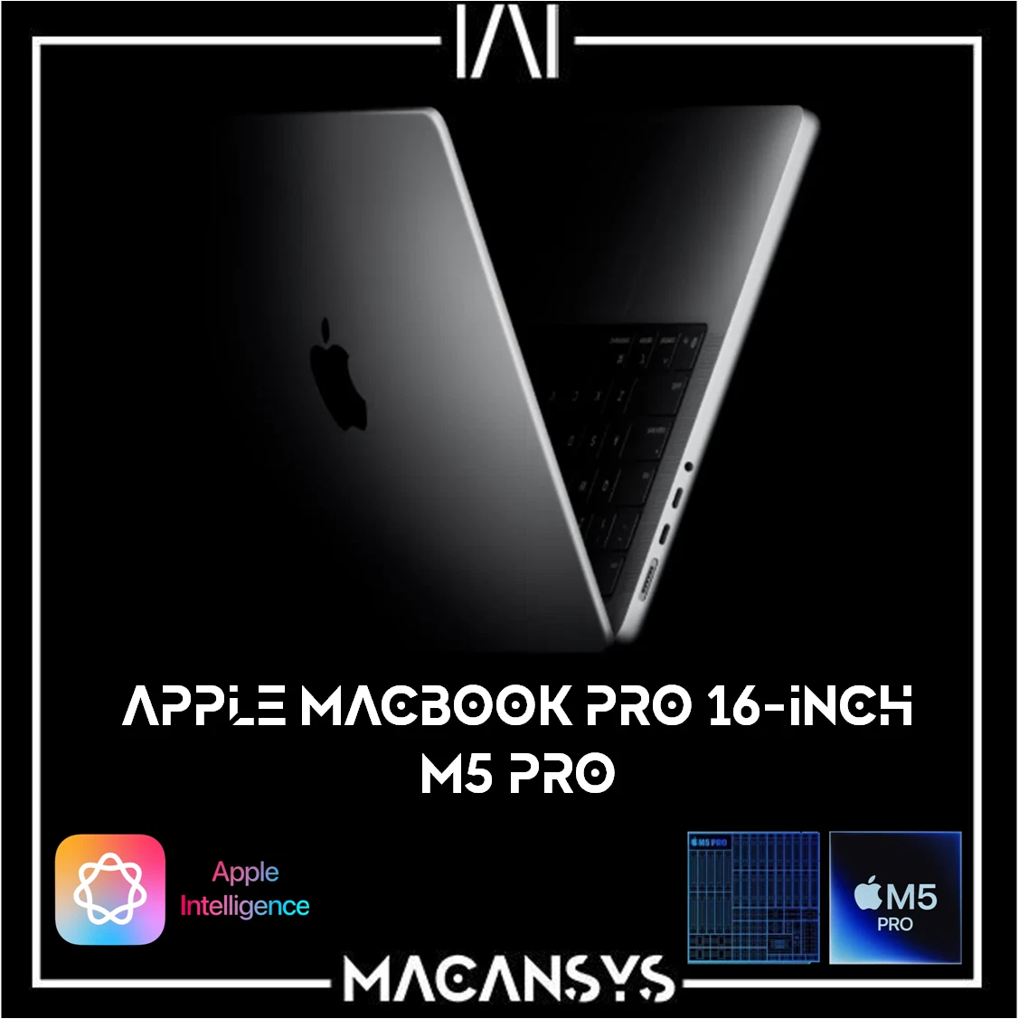 Apple MacBook Pro 16 Inch M5 Pro 20C GPU 18C CPU 24 GB Ram 1 TB SSD MGE44BA SLV