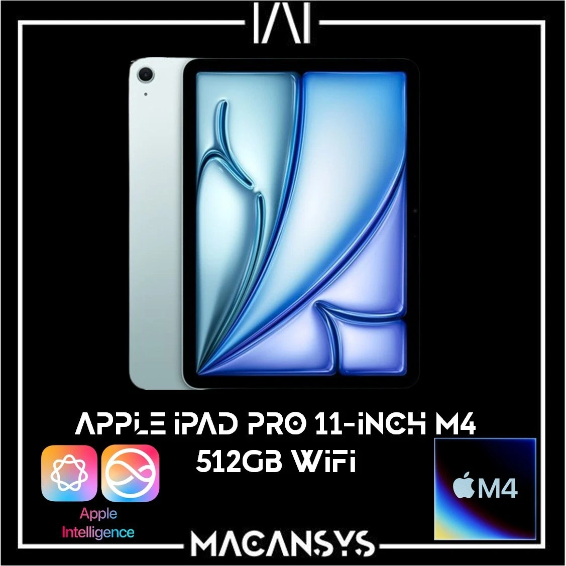 Apple iPad Air 11 Inch 2026 8C CPU9 C GPU 12 GB Ram 512 GB Wi Fi MH3C4KNA BLUE