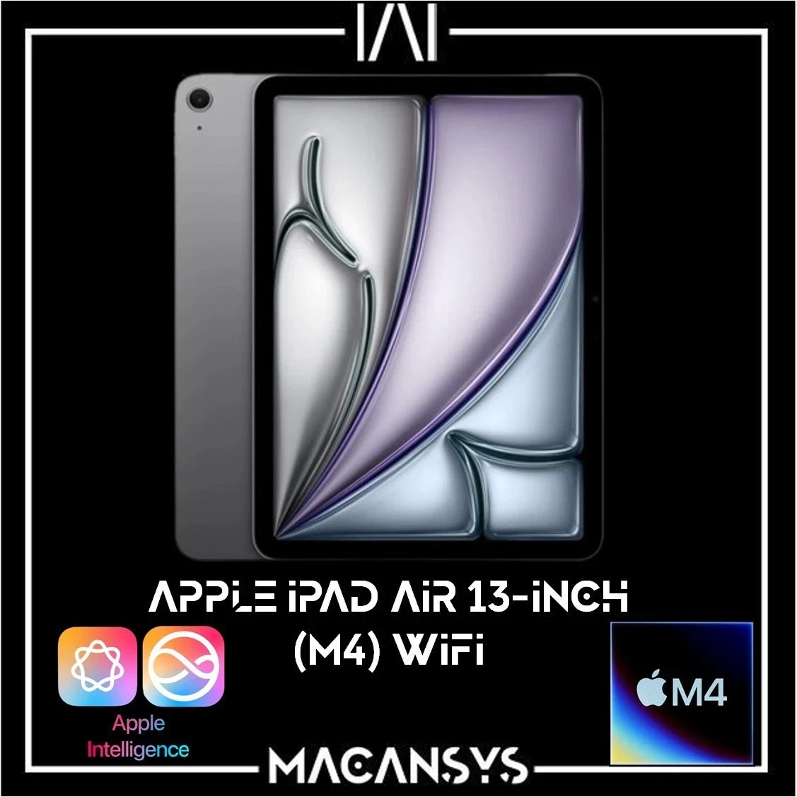 Apple iPad Air 13 Inch 2026 8C CPU 9C GPU 12 GB Ram 128 GB Wi Fi MH5N4KNA SGrey
