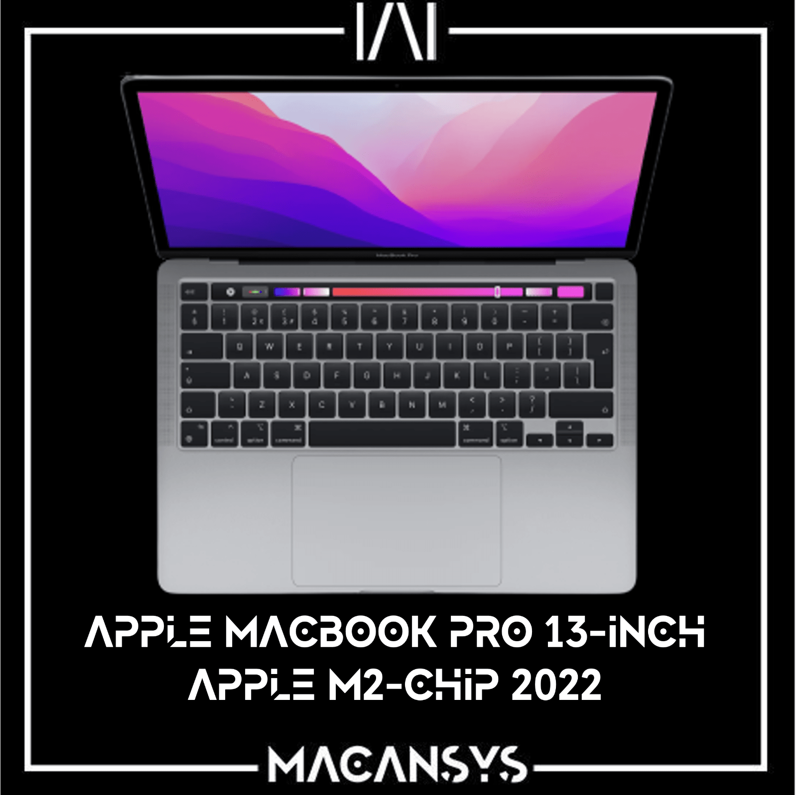 Apple MacBook Pro 133 Inch Apple M2 Chip 8GB RAM 256GB SSD Grey MNEH3BA 175615452776